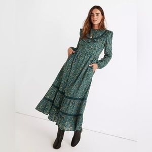 Banjanan Amara Floral Midi Dress Medium